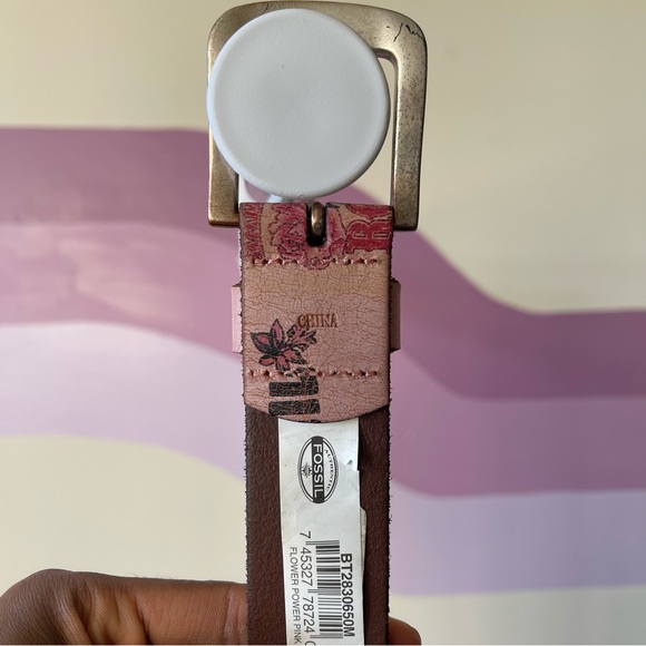 Vintage Fossil Belt - Picture 4 of 4